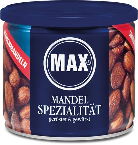 Max Mandelspezialität geröstet und gewürzt
