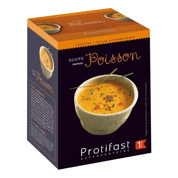 Protifast Sopa de Peixe Rica em Proteínas 7 sachês