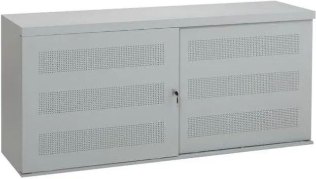 Schuifdeurkast Perfo 72,5x160x45cm - Wit