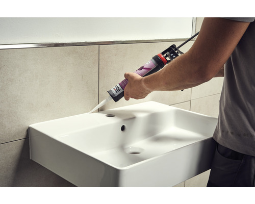 Akkit 601 sanitair siliconen antraciet 310 ml