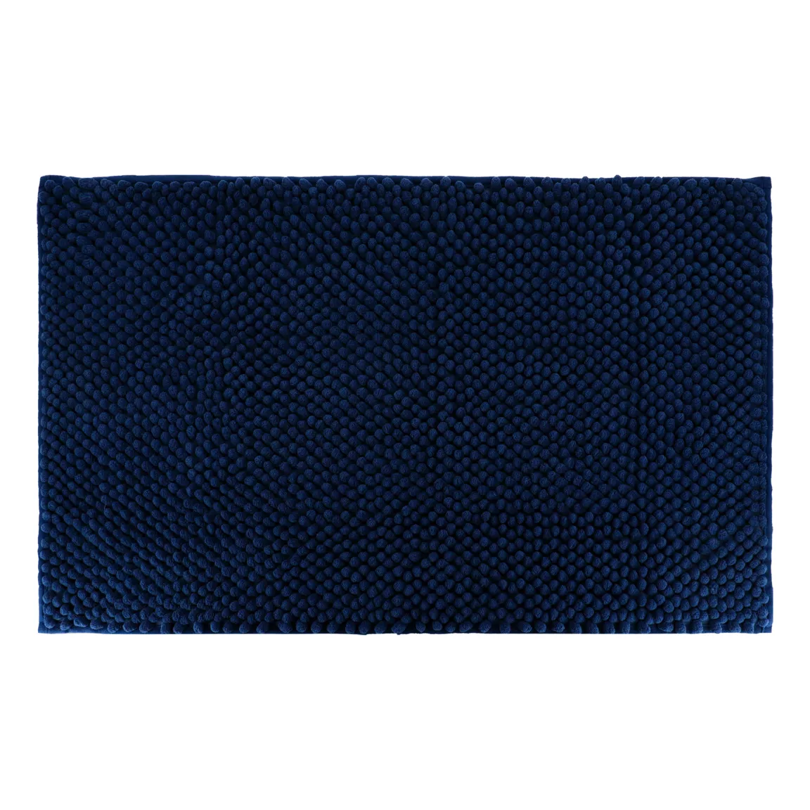 Tapis de bain microfibre (50 x 80 cm) Boules Bleu marine