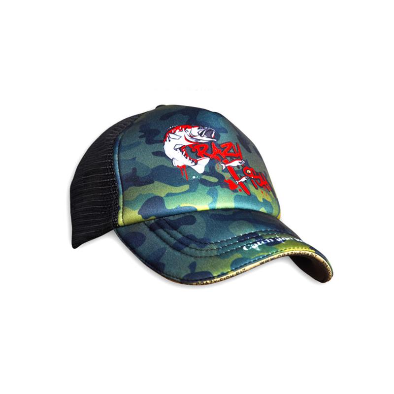 Casquette Homme Crazy Fish Trucker Camo Original
