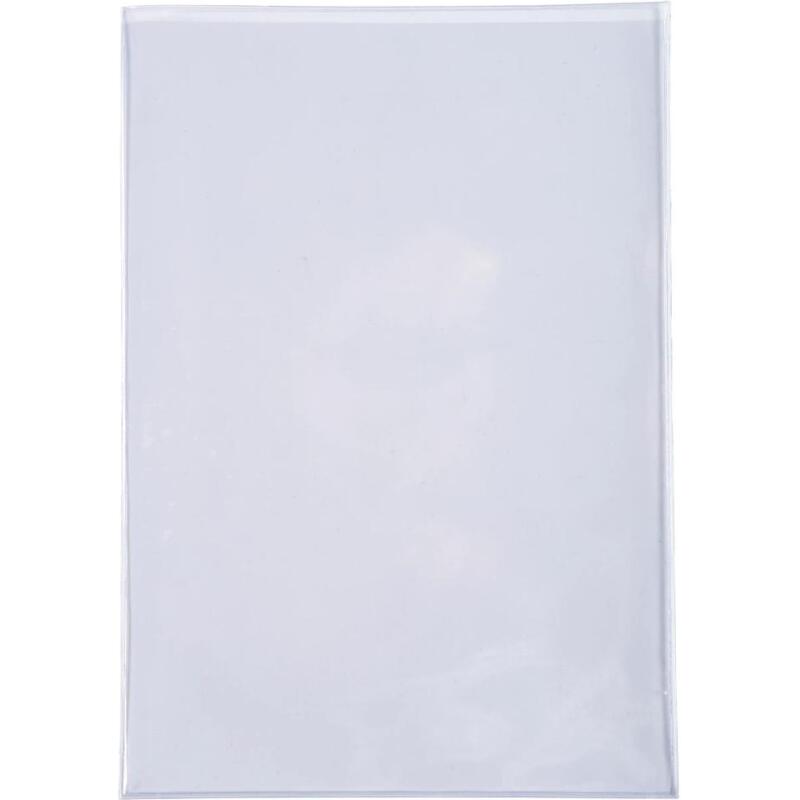 Sachet de 10 étuis de protection simples PVC Haute Qualité 30/100e - A3 - Cristal