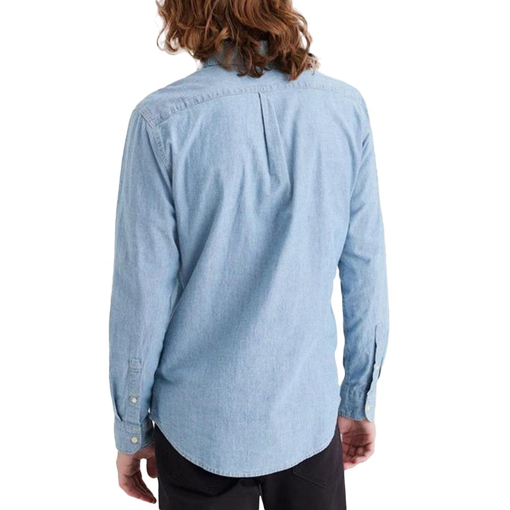 Dockers Chemise Bleu à Motifs Homme Dockers Woven