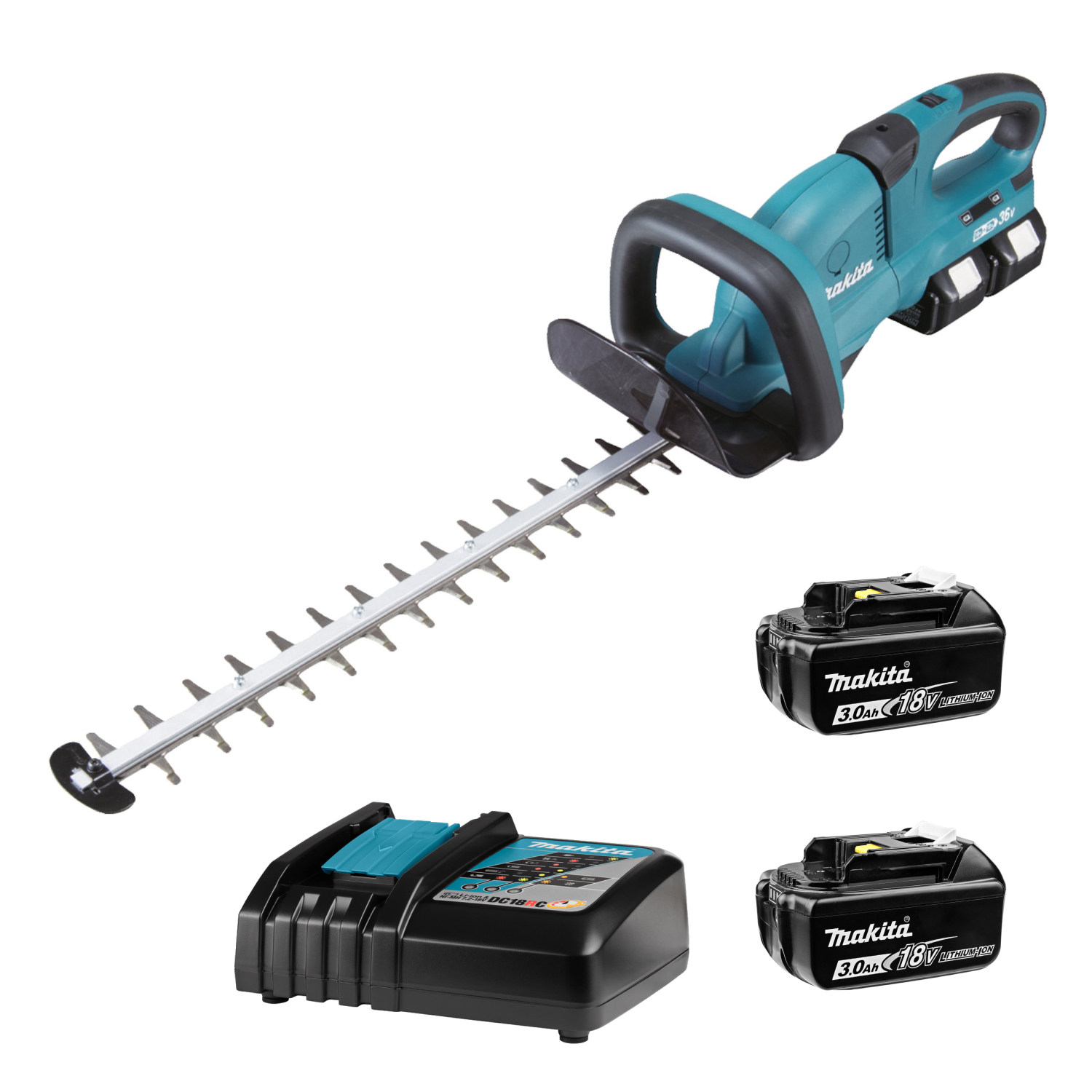 Makita DUH651PM2J 18V Li-Ion accu heggenschaar set (2x 4,0Ah accu)