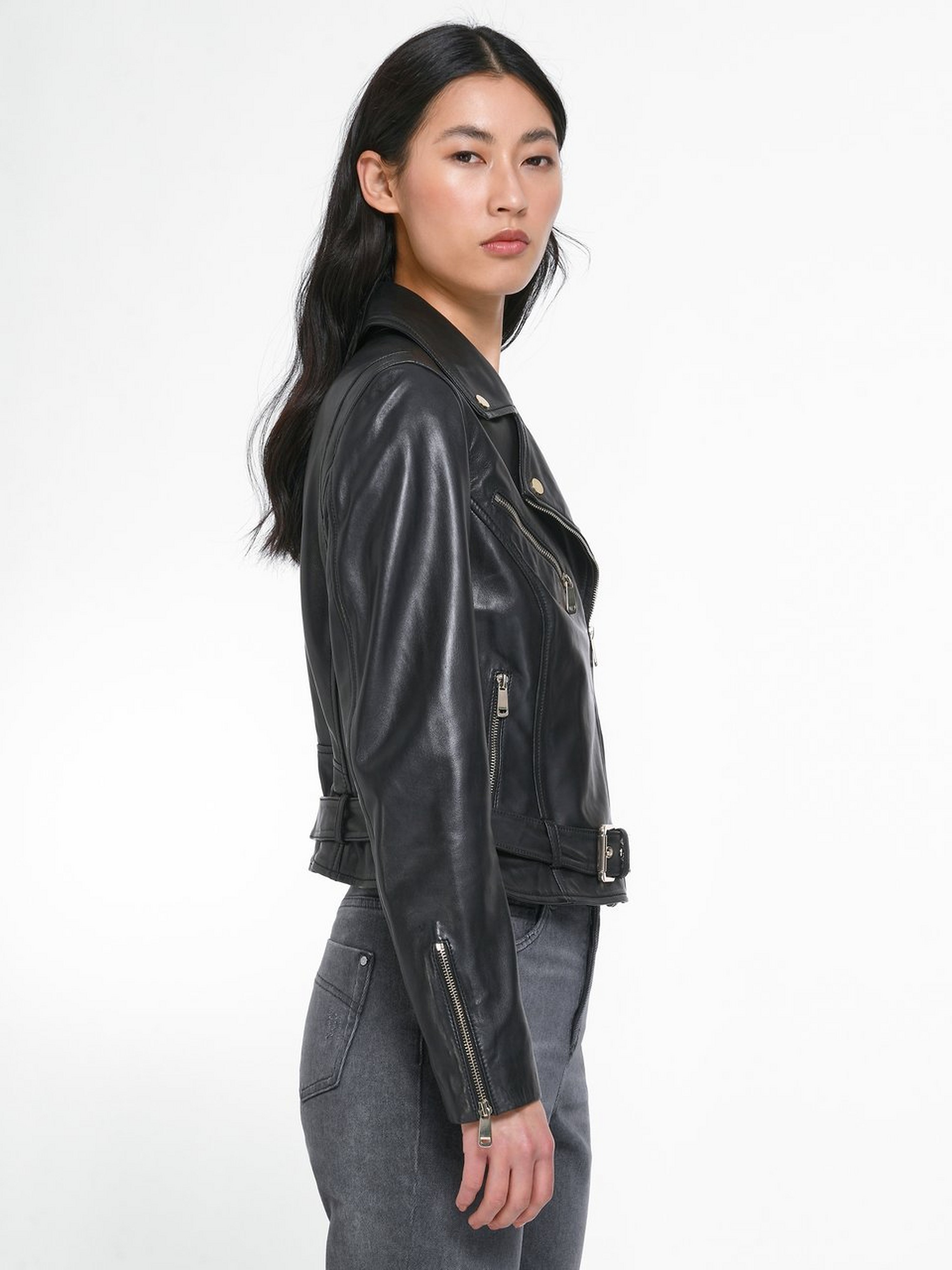 Lederjacke