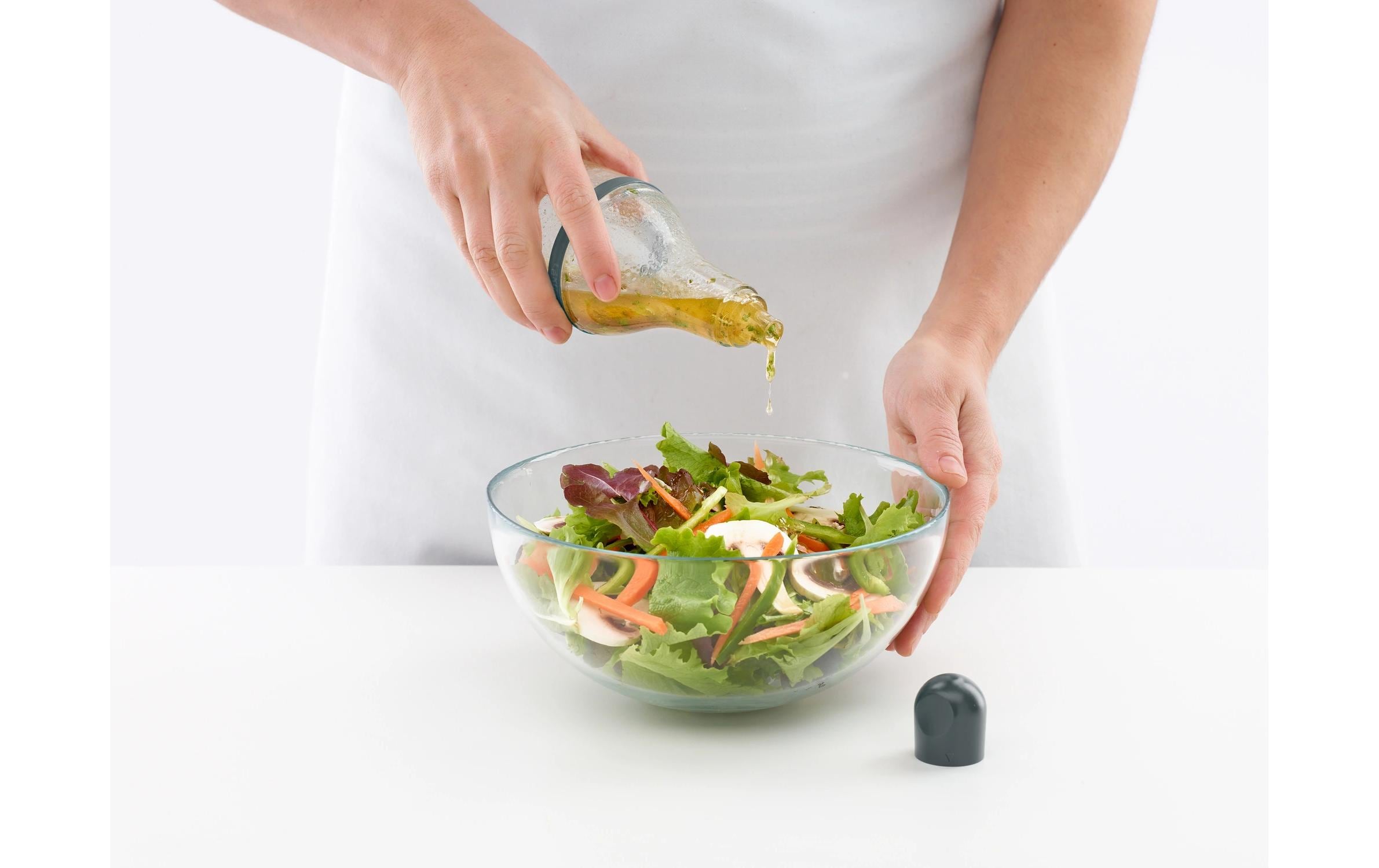 Dressing-Shaker Tritan, GrauSalatdressing-Shaker