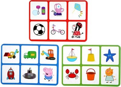 Peppa Gris Barnespill Lotto