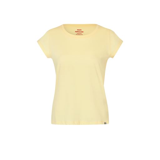 Mads Nørgaard Organic Jersey Teasy T-shirt, Double Cream, XS