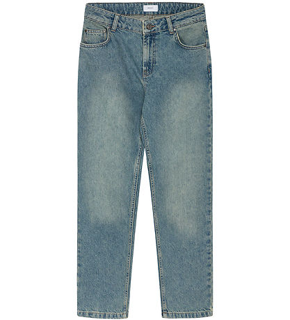 Grunt Jeans - Straße Loose Zweite Jeans - Vintage Säure Blue