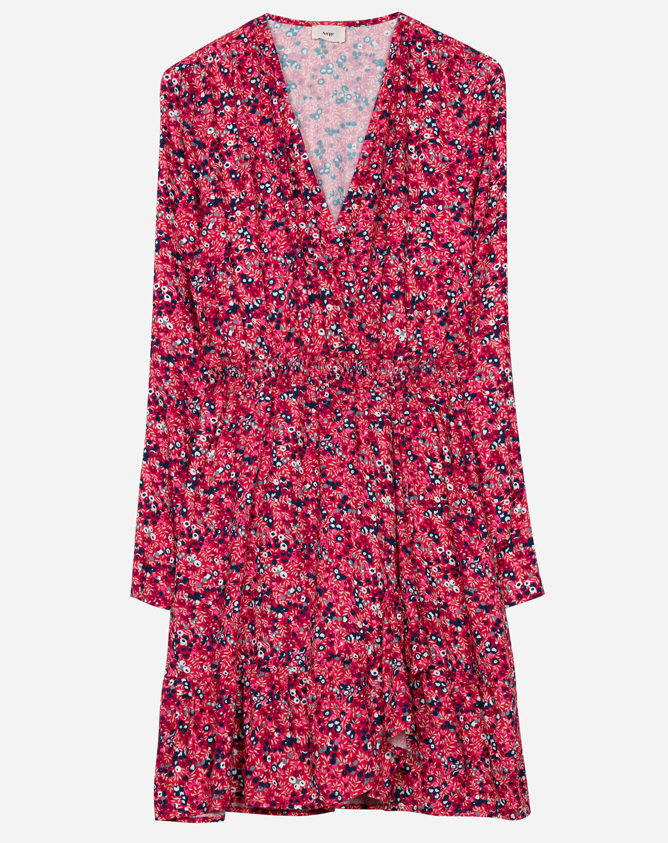 An'ge Robe Malta imprimée rose