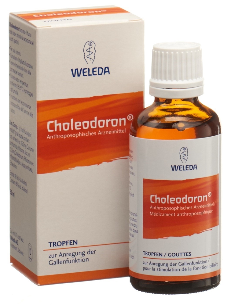 CHOLEODORON Tropfen Fl 50 ml<br>50 ml, Flasche, Tropfen zum Einnehmen, Flüssigkeit