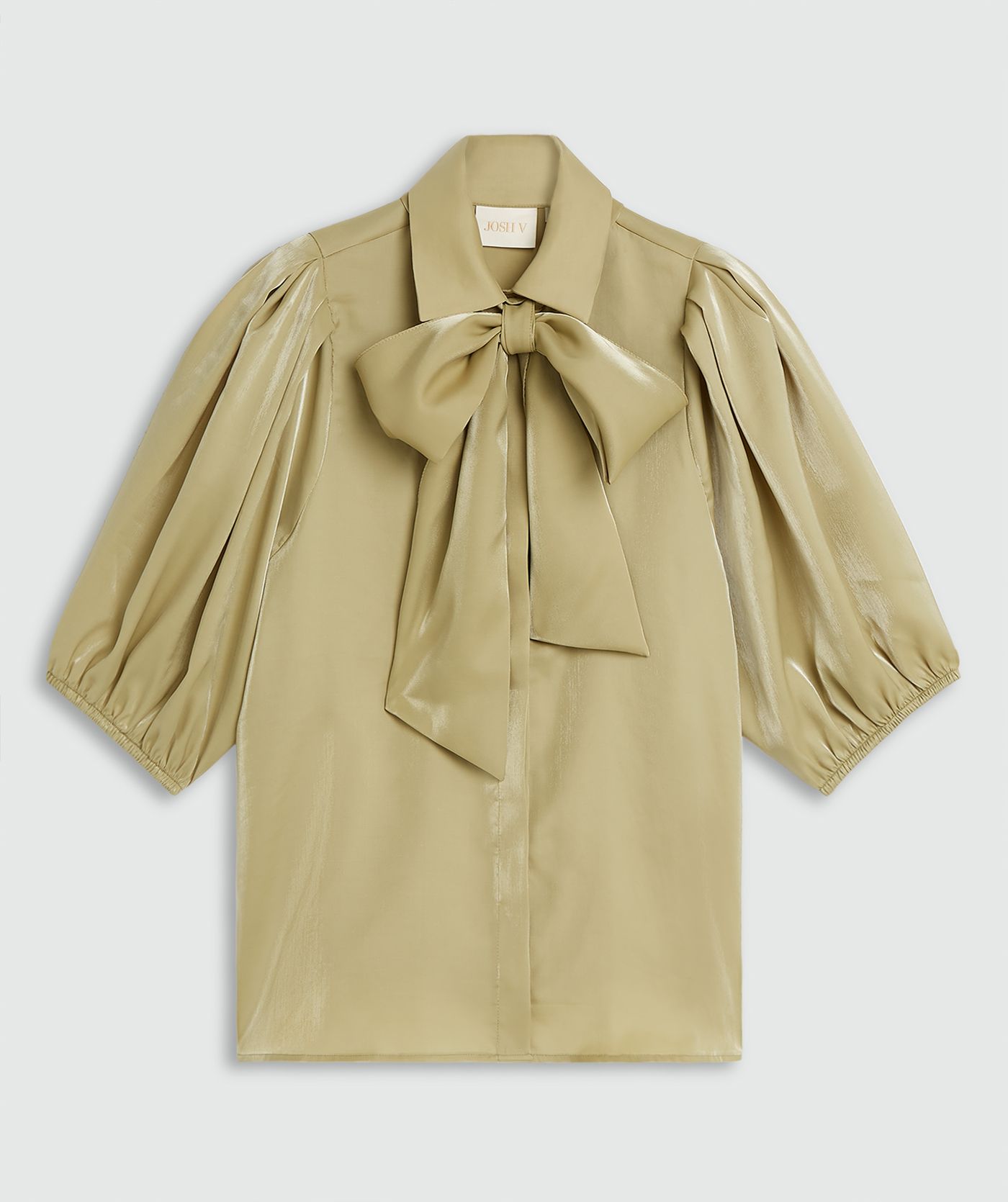 JV-SYLVIANA regular fit blouse - dark pistachio