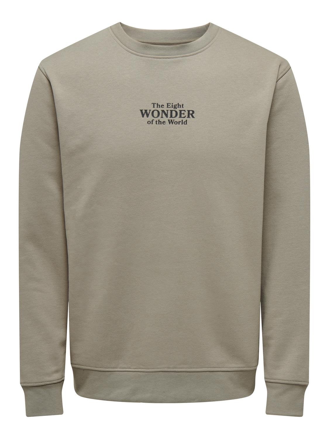 ONSCELEBRITY Sweatshirt Vintage Khaki