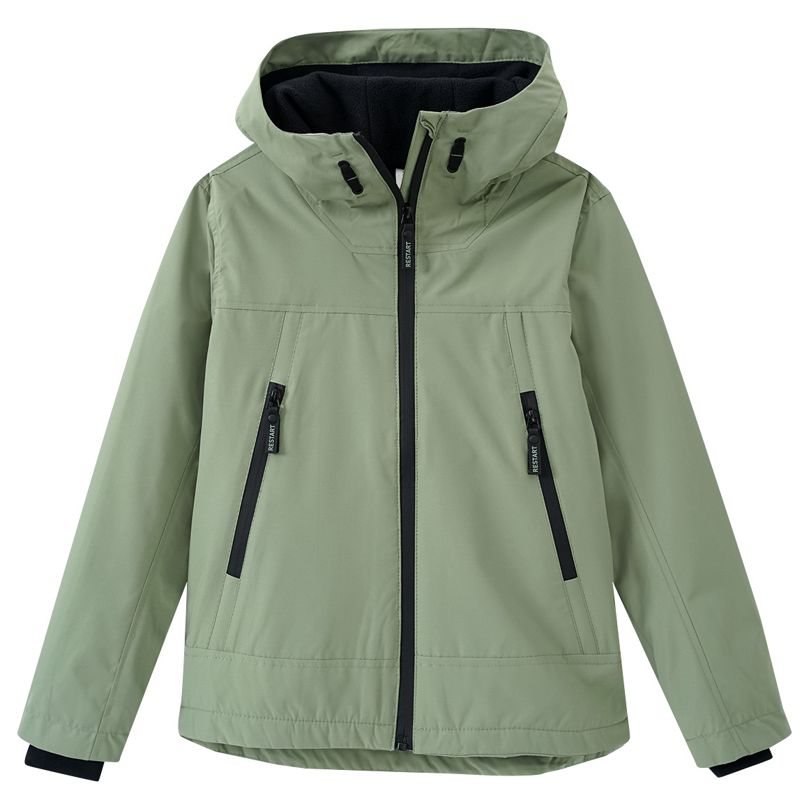 Yigga Jungen Jacke mit Kapuze dunkelgrün
