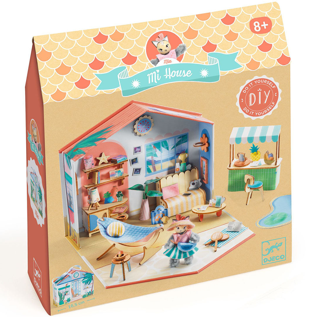 djeco knutselset mi house - mia