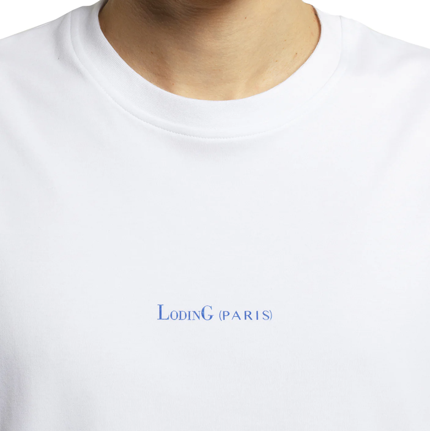 T-shirt col rond 100 % coton
