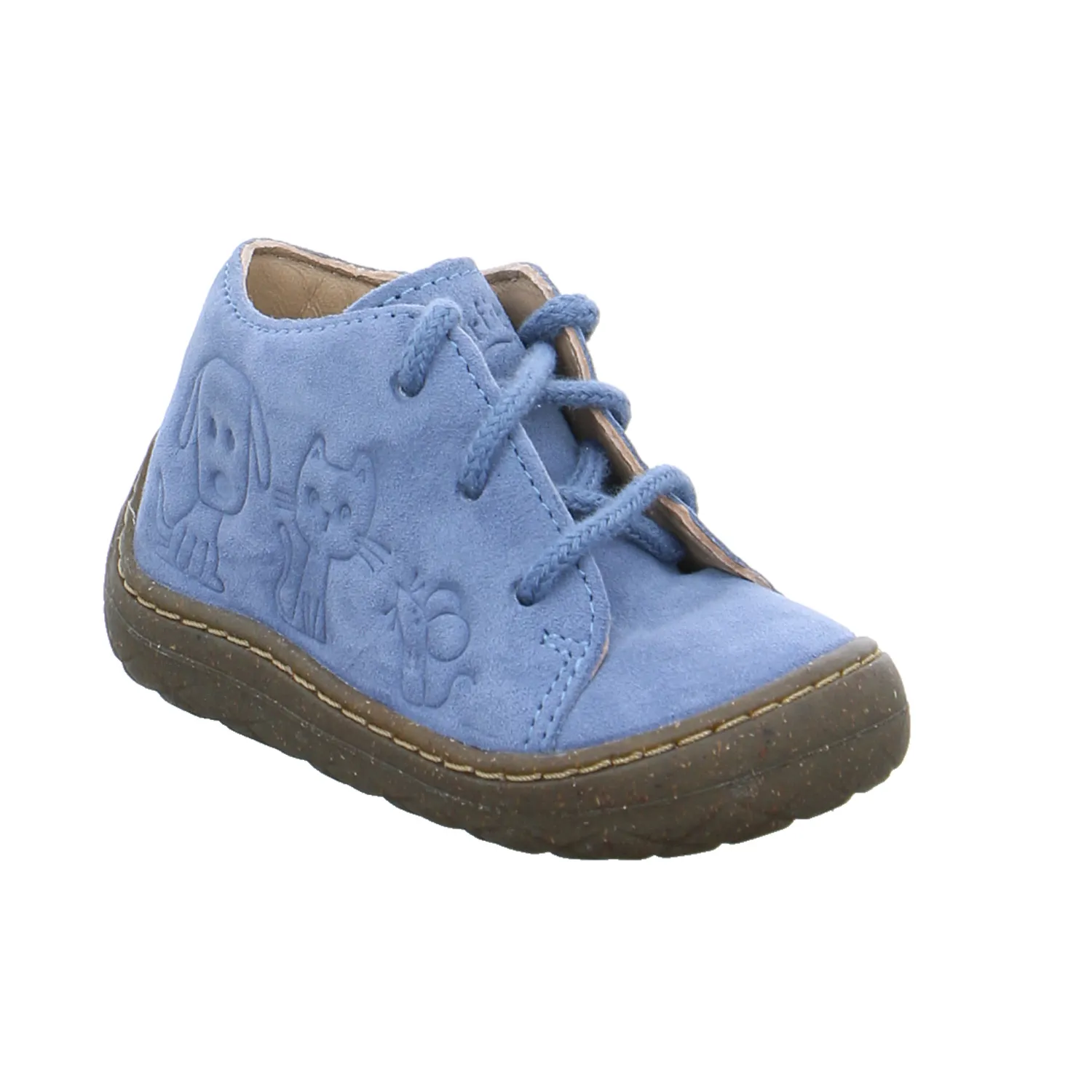 SUPERFIT Lauflernschuh Blau Leder  Lernlaufschuh