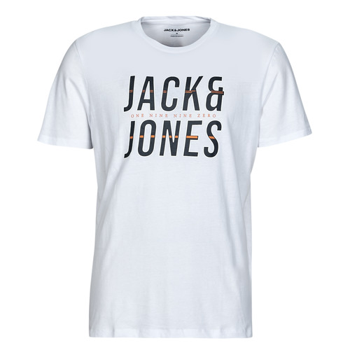 Jack & Jones - JJXILO TEE SS CREW NECK - Blanc