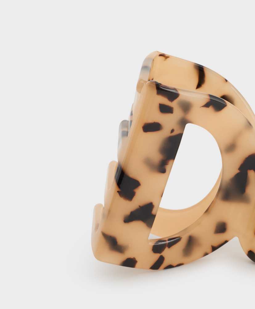 Presilha de cabelo com efeito de casco de tartaruga Dune