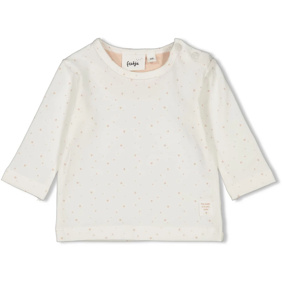 Feetje Langarmshirt AOP Sparkle Natur