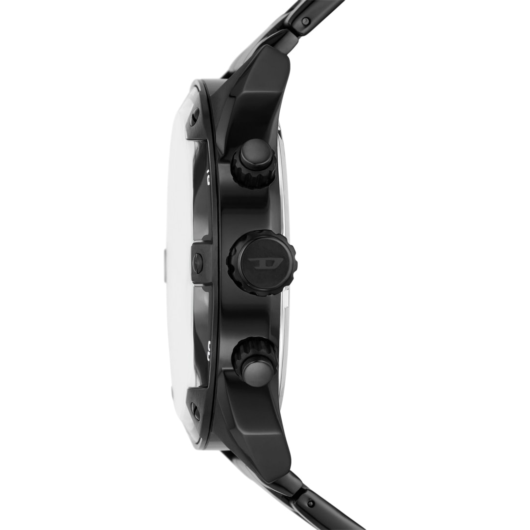 Diesel Spiked Chronograph Schwarz