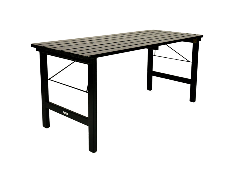 MaximaVida inklapbare picknicktafel Riga 200 x 70 blackwash