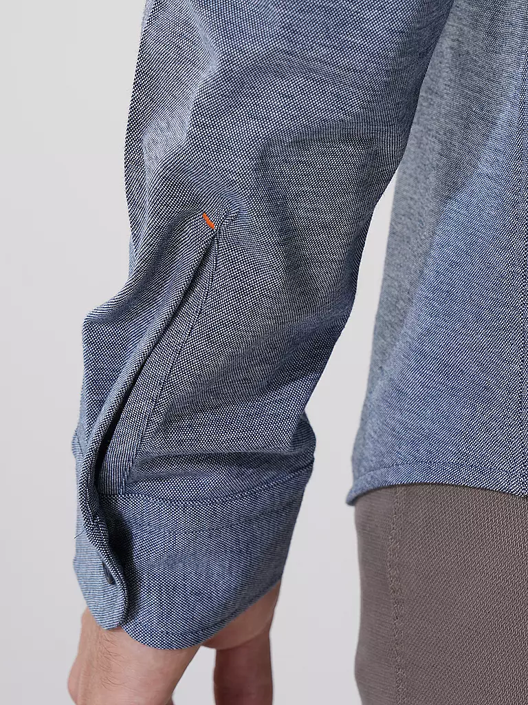 BOSS Hemd Slim Fit MYSOFT blau