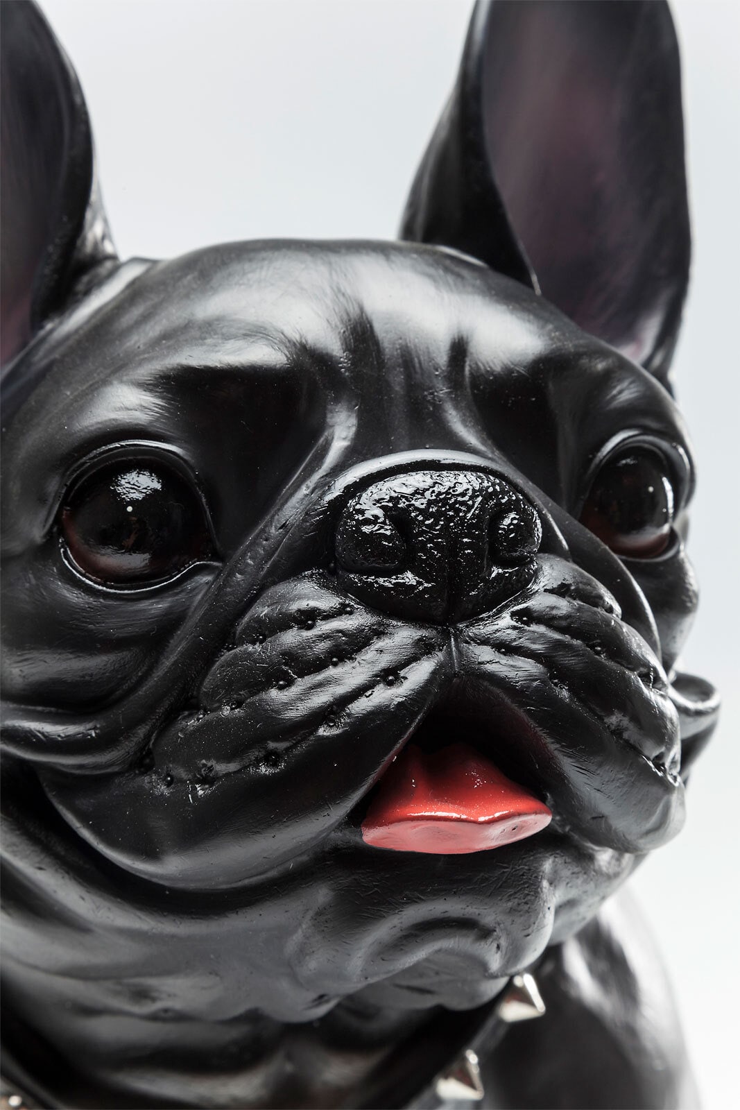KARE DESIGN Dekofigur GANGSTER MOPS 40 cm schwarz /weiß