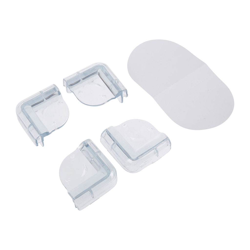 Lot de 4 protections coin de meuble 12x17x2.2cm