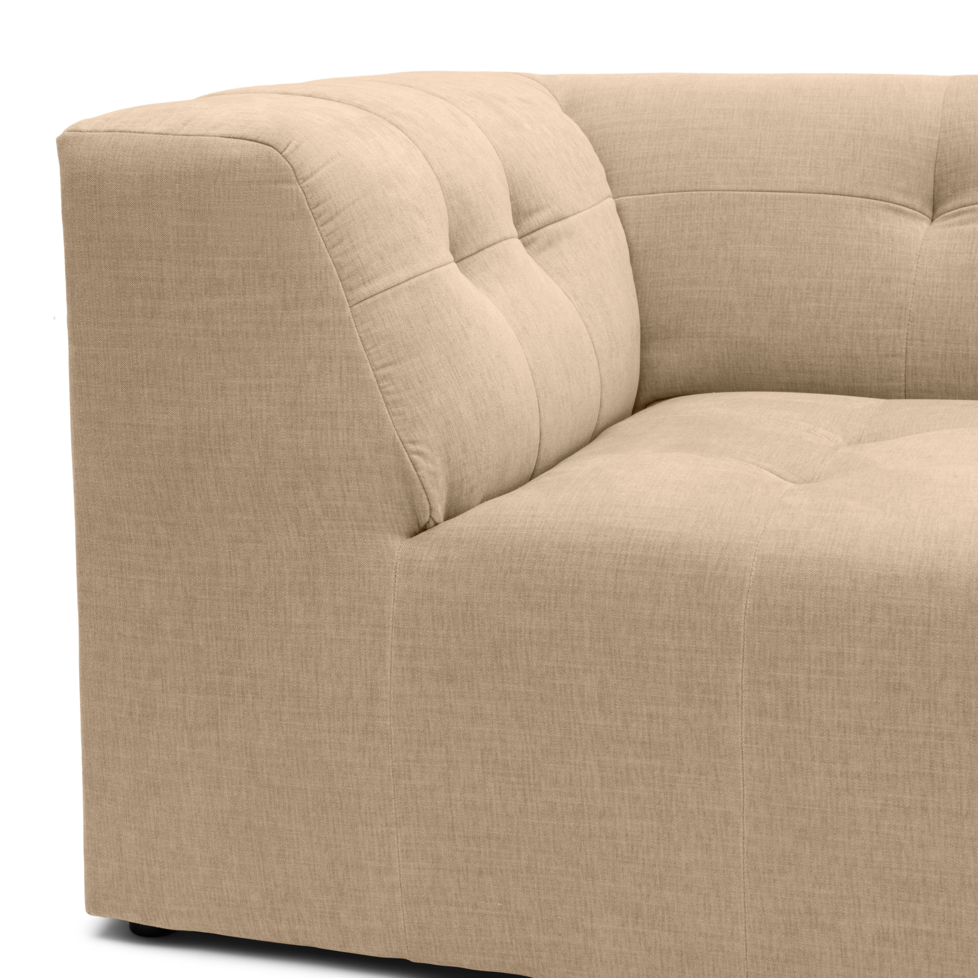 Hoekbank Dot home beige rechts