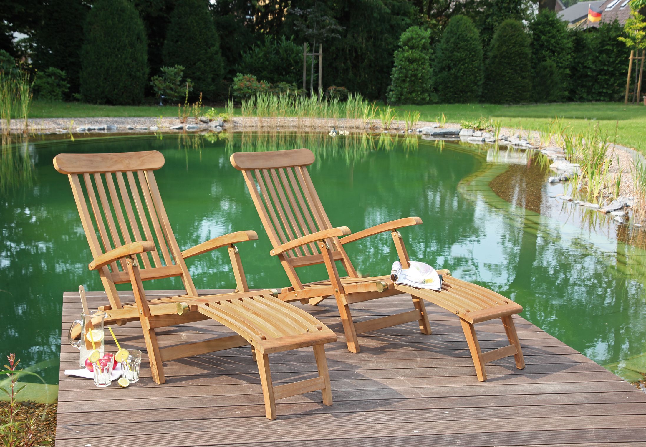 Gartenliege DECKCHAIR