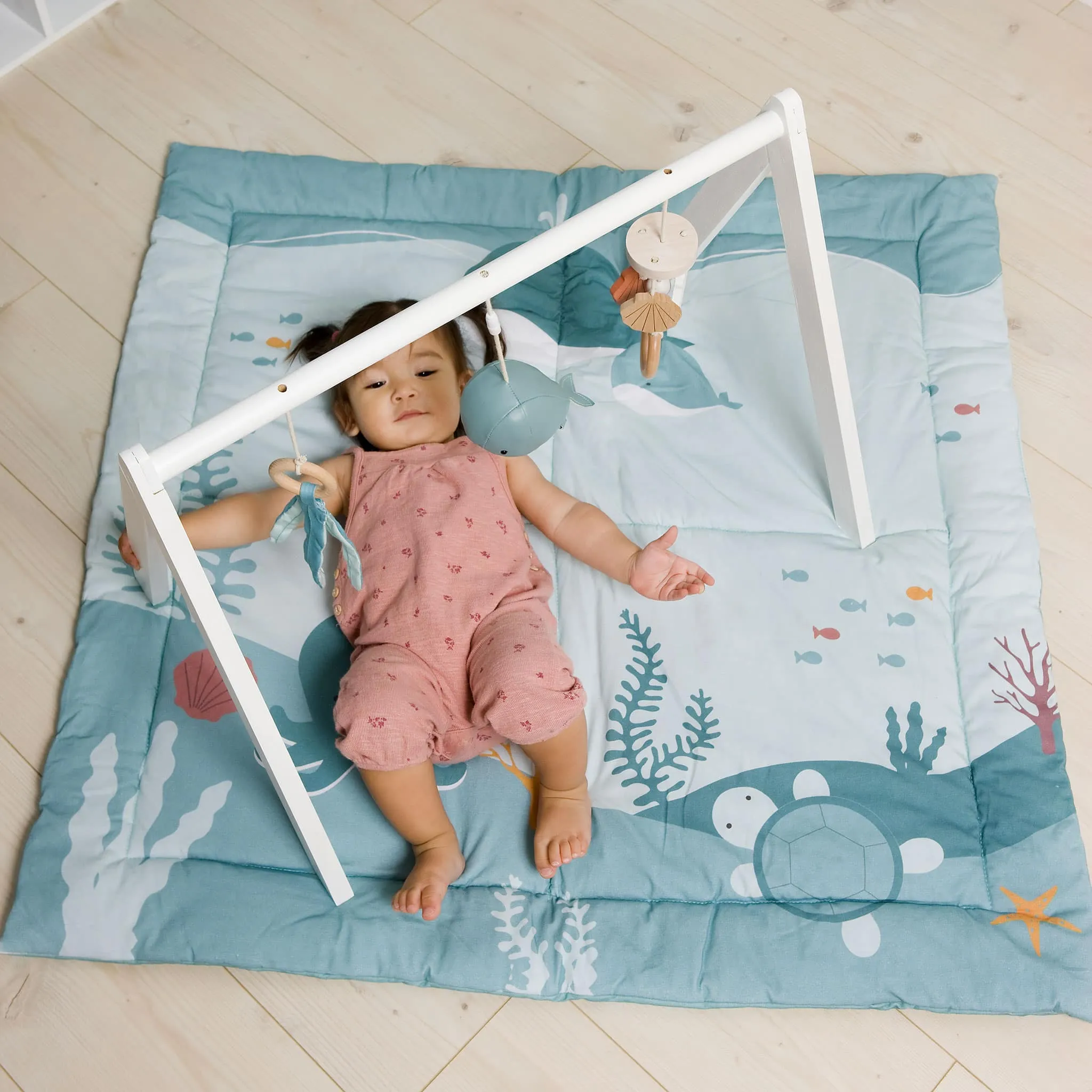 LittleBigFriends Tapis de Jeu Réversible - Océan