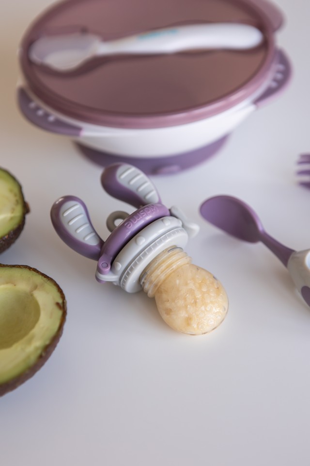 Kidsme - Foodfeeder - Plum str. M