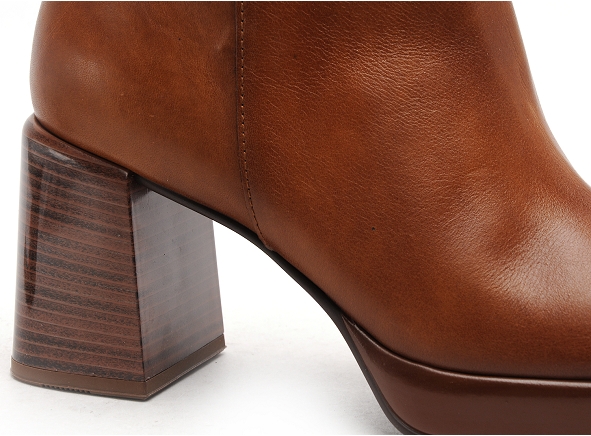 Hispanitas boots bottine talons femme hi233031 marron