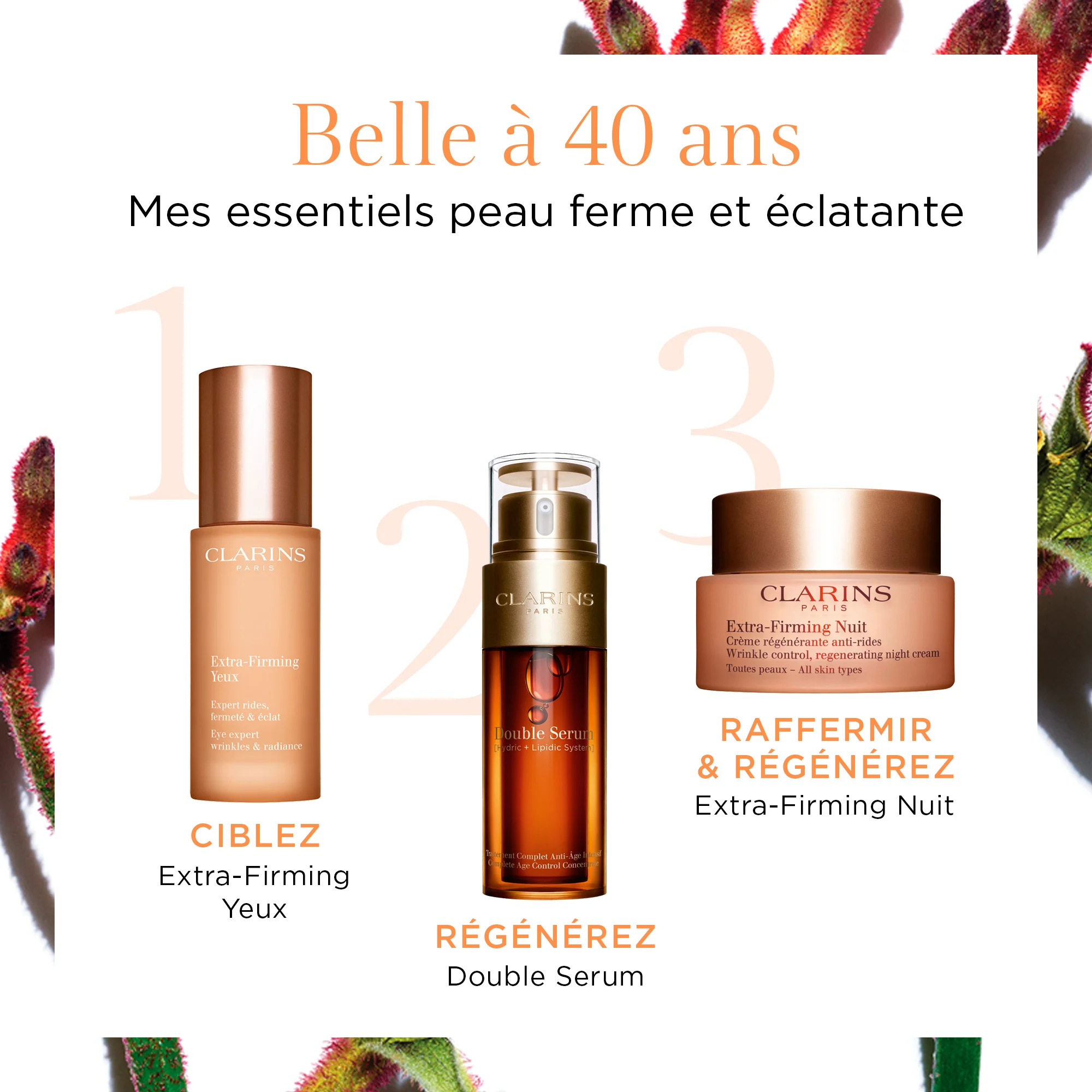 Extra-Firming Nuit - Crème régénérante anti-rides Toutes peaux |