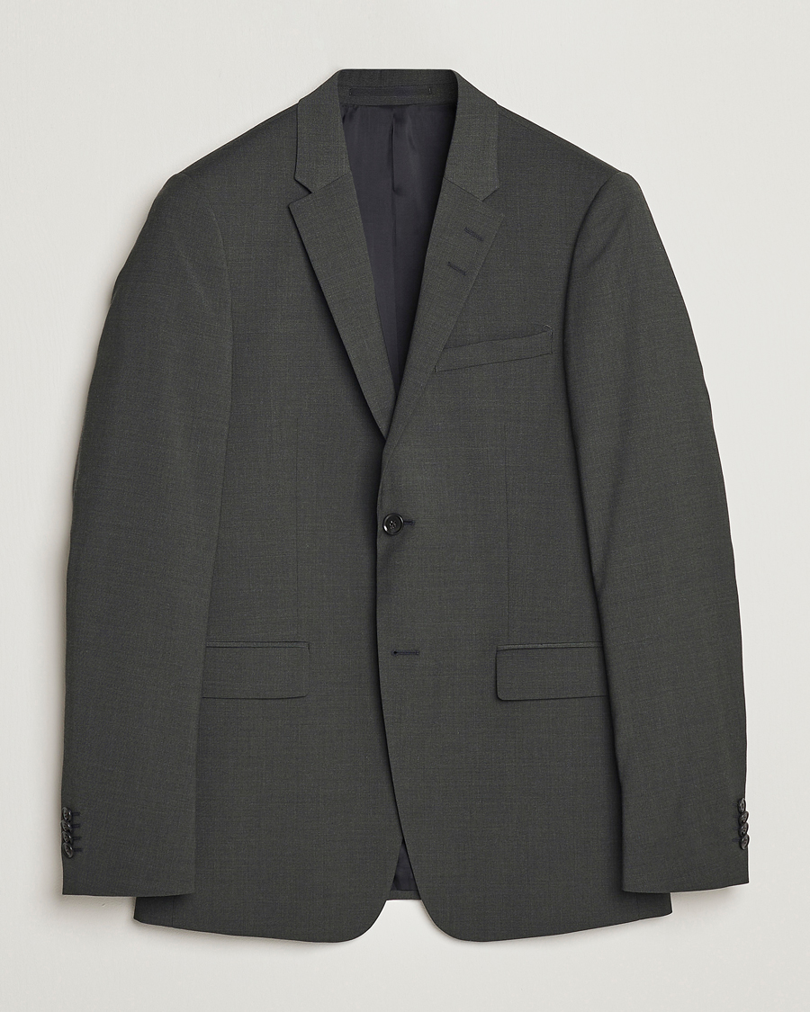 Tiger of Sweden Jerretts Wool Travel Suit Blazer Olive Extreme