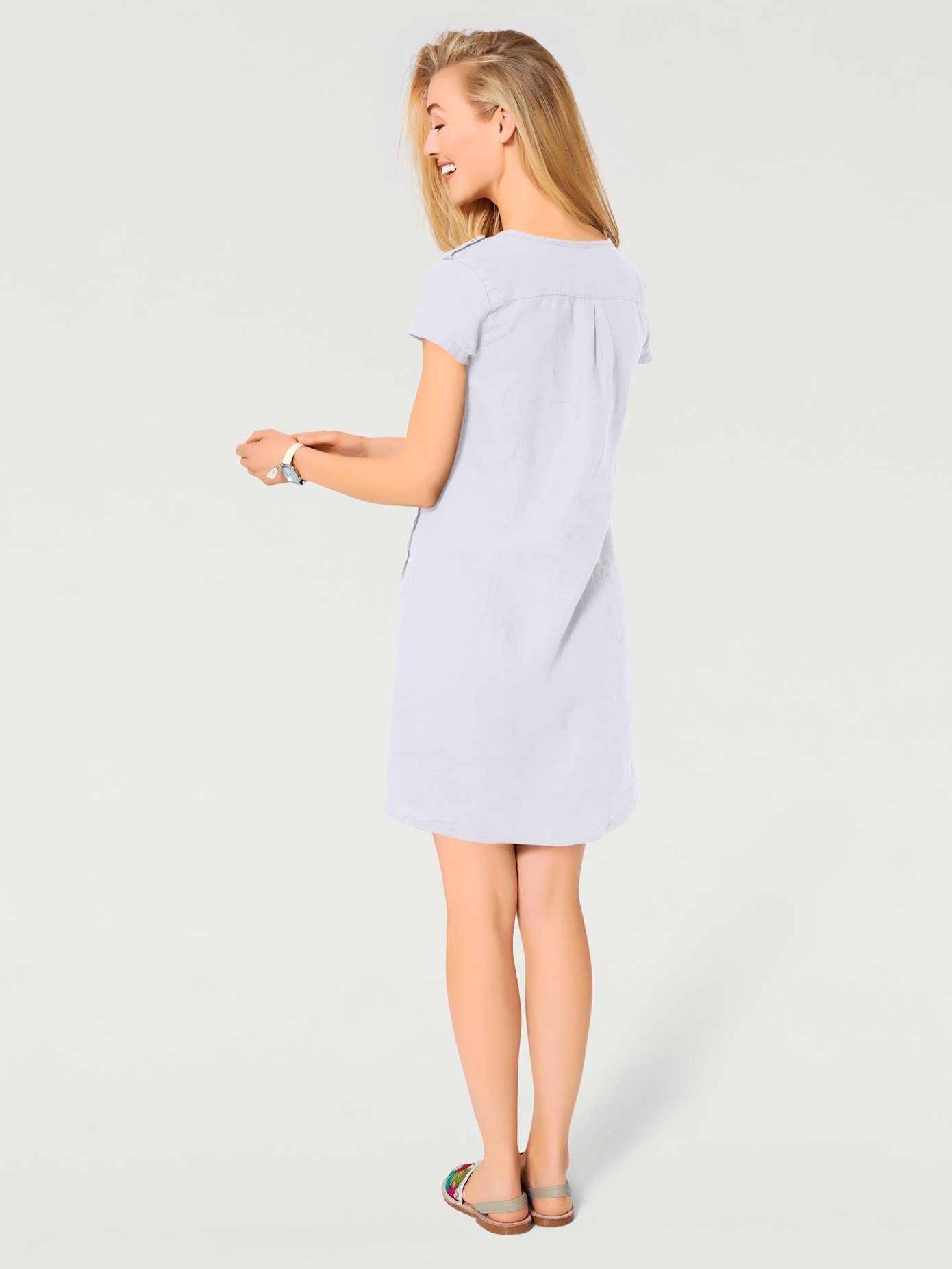 Robe en lin pur lin