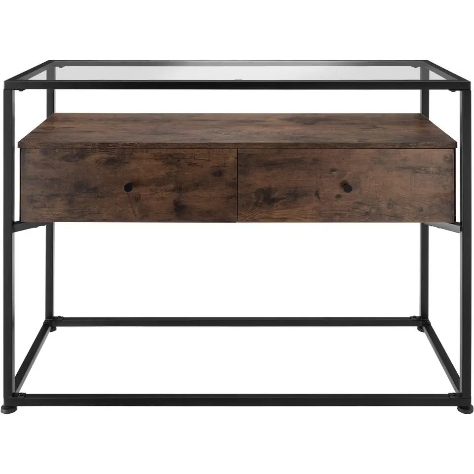 tectake Consoletafel Reading 101,5x41,5x80,5cm