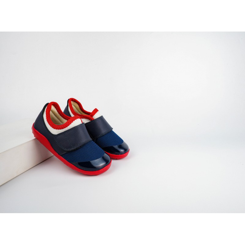 Bobux Bobux Dimension Navy and Red
