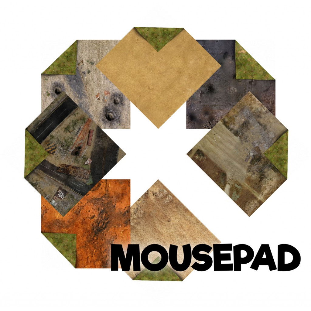 Playmats - Mousepad - Tapis recto/verso - 36