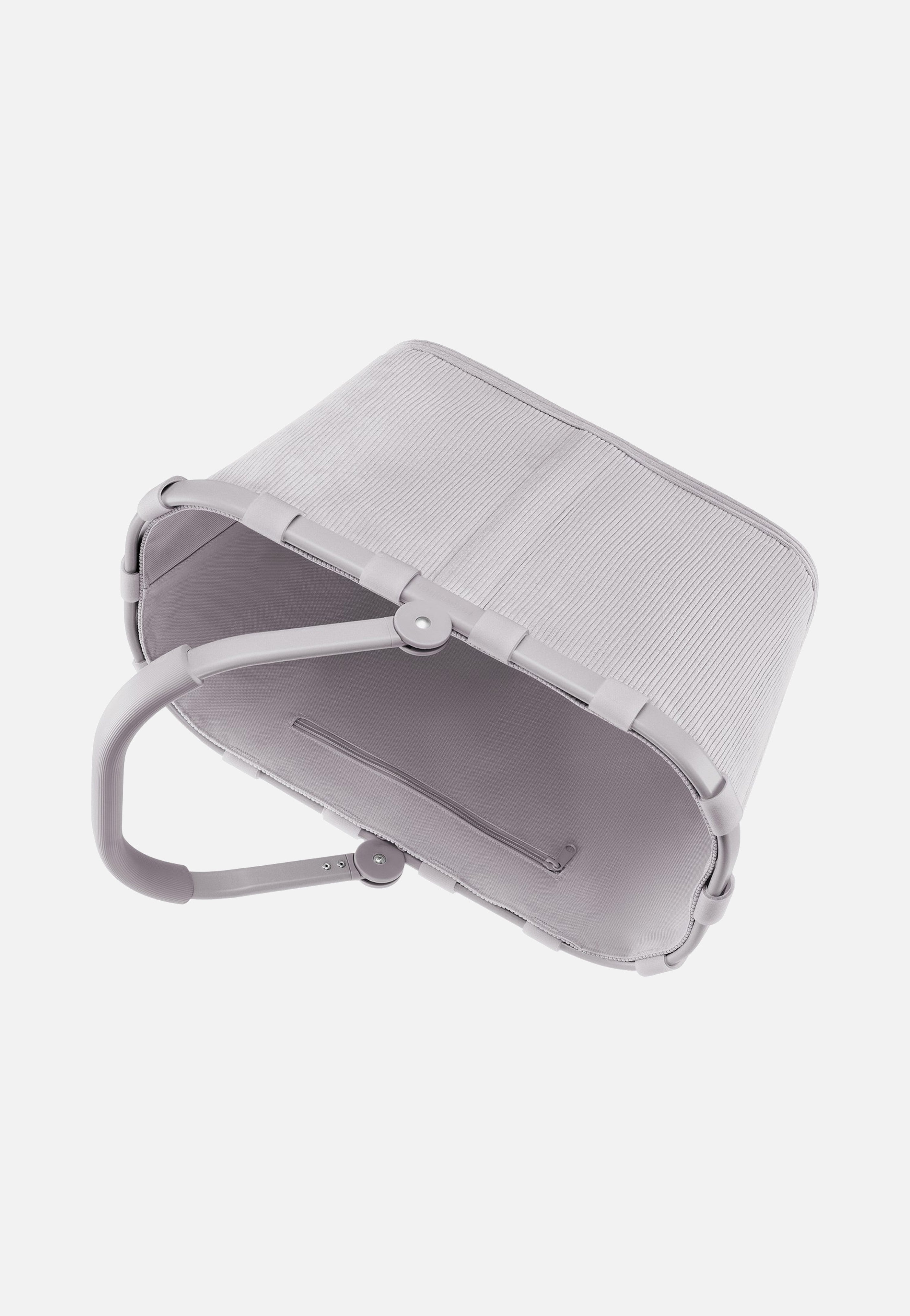 Carrybag Cord Grey - Einkaufskorb