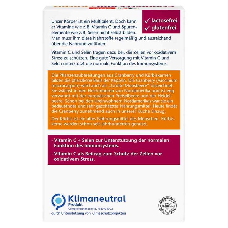 Doppelherz Cranberry+Kürbis Kapseln, 60 St