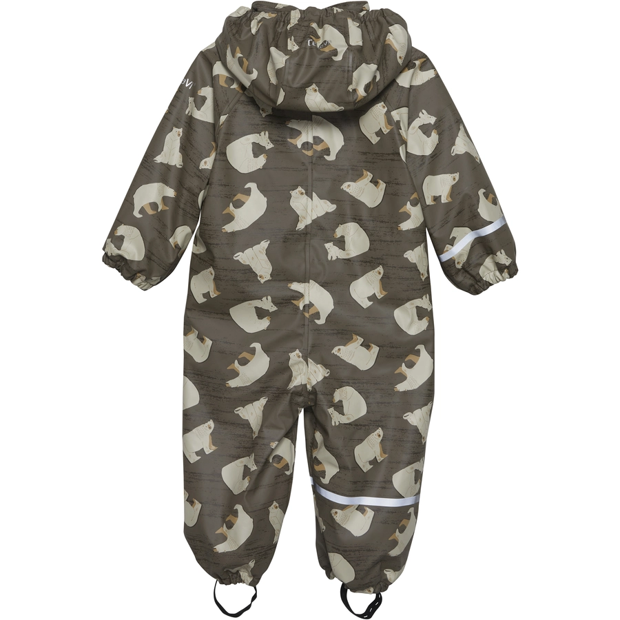 CeLaVi Regenoverall mit Fleece Sea Turtle