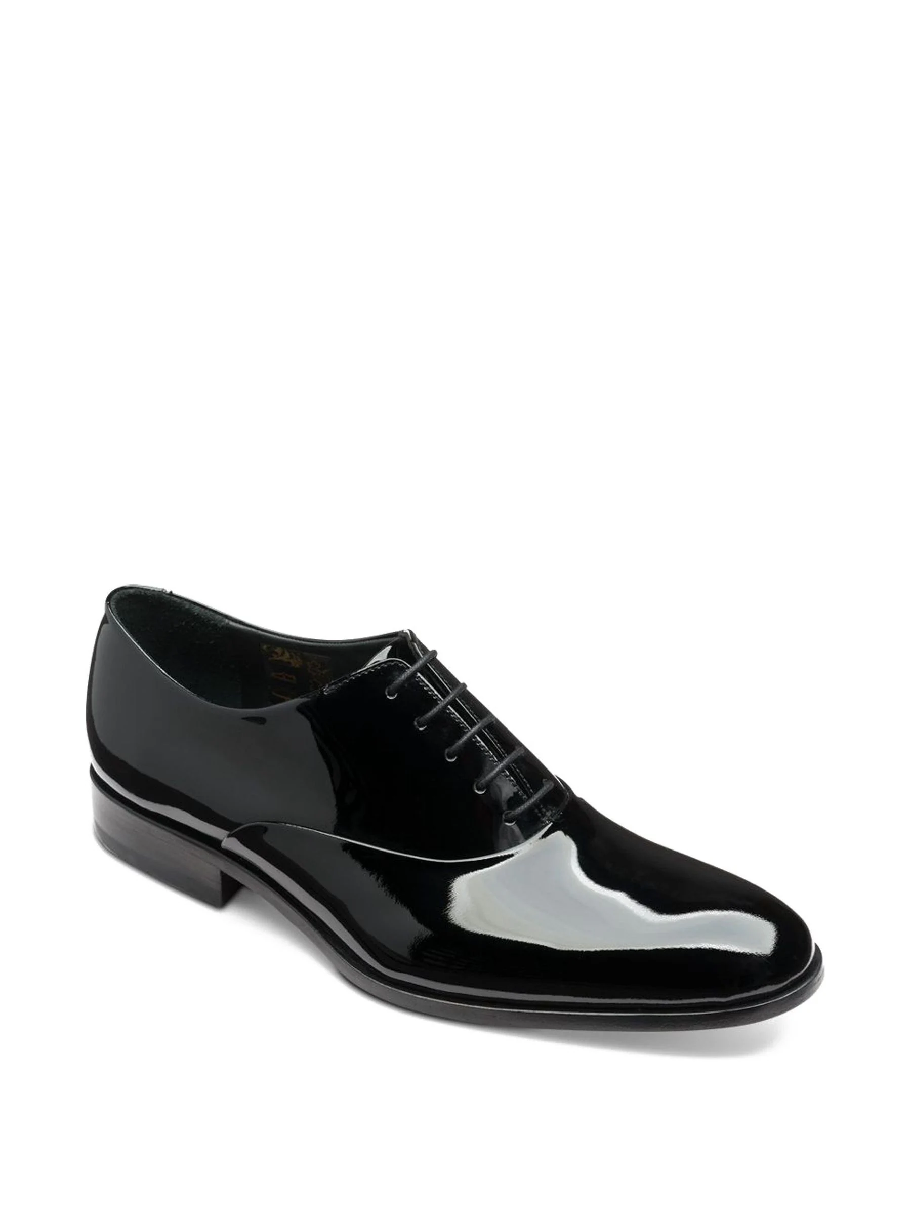 Loake - Zwarte lakleren Oxford-kostuumschoenen