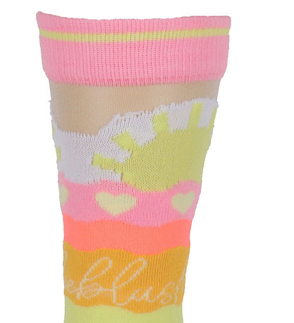 Billieblush Socken - Pink/Gelb m. Sol