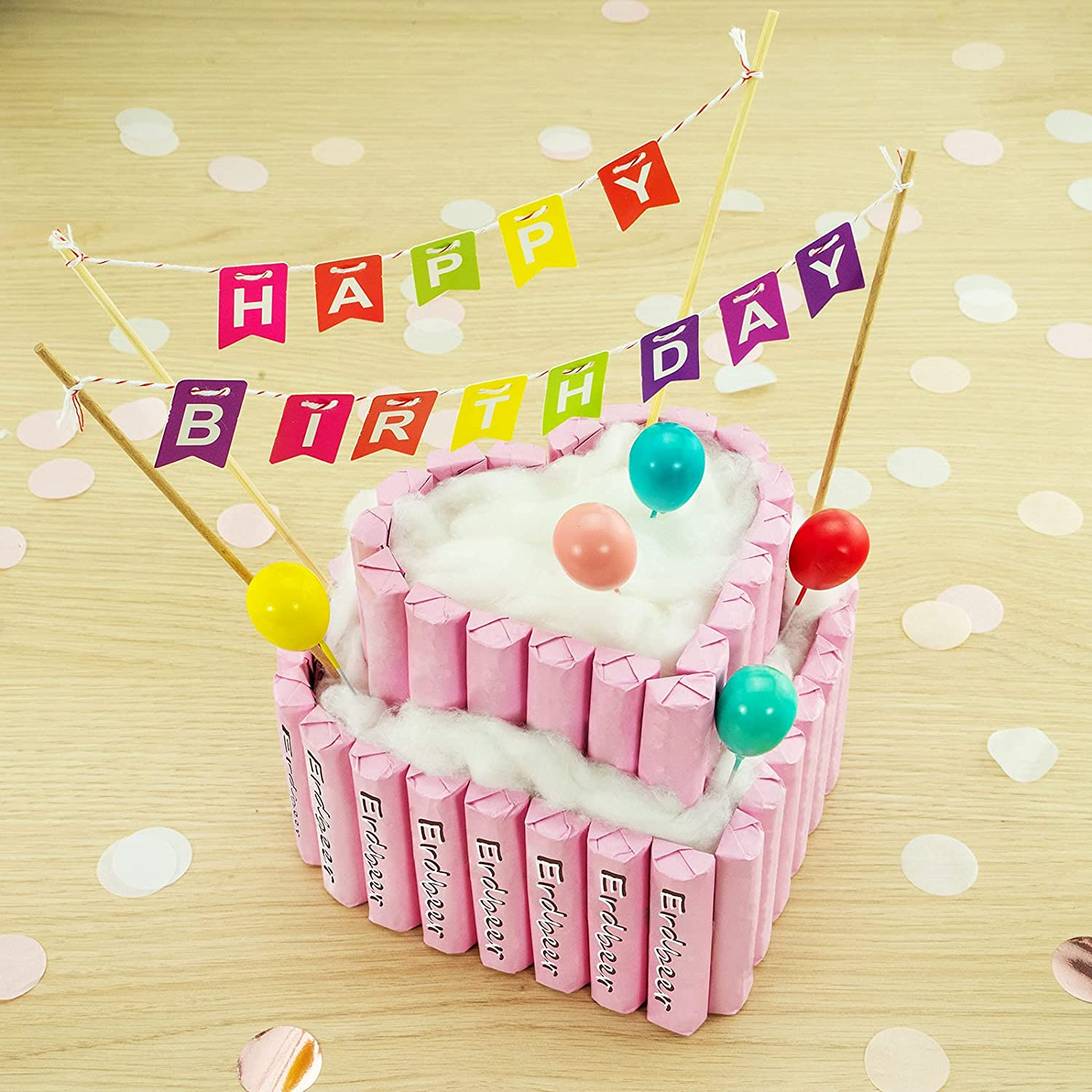 3in1 Styropor Bastel Herz Cake Dummy DIY Schaumform Torten Attrappe