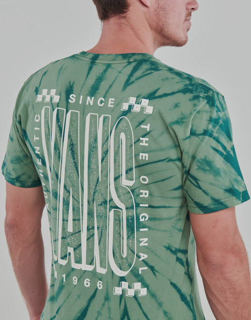 Vans - TALL TYPE TIE DYE SS TEE - DUCK GREEN