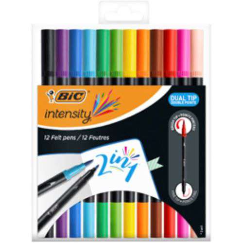 BIC® intensity Dual Tip Fasermaler-Sets