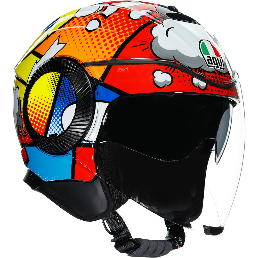 AGV - Casque Orbyt Spray Multicolore